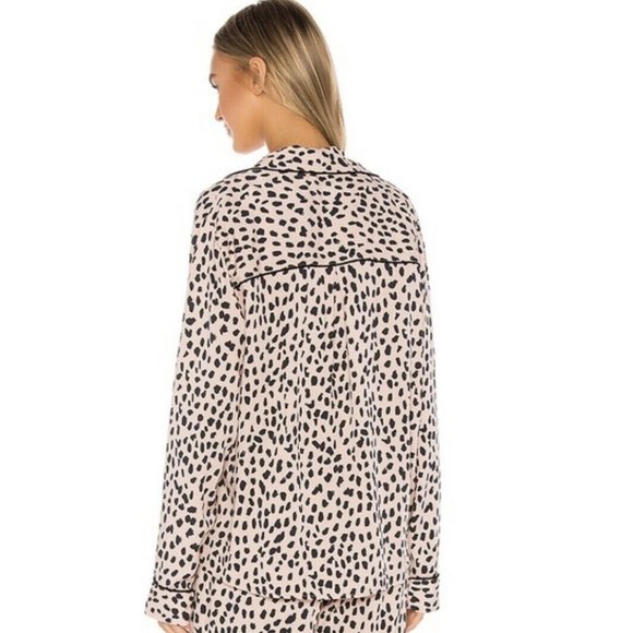 NWT Rails Large Dalmation Print Pajama Top Shirt - Picture 2 of 12